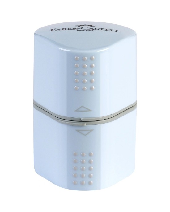 Ξύστρα Βαρελάκι Faber Castell Grip 2001 Τριπλή Σιέλ Ξύστρα Βαρελάκι Faber Castell Grip 2001 Τριπλή Σιέλ