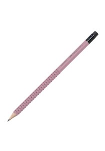 Μολύβι με Γόμα Faber Castell Grip 2001 Ροζ (Shadow)