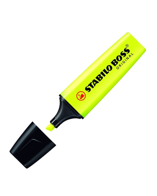 Μαρκαδόρος υπογράμμισης Stabilo Boss Original Neon κίτρινο