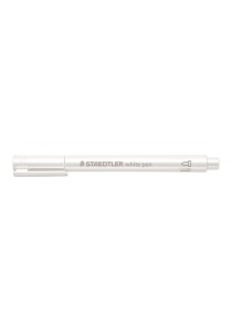 Μαρκαδόρος Staedtler 8323 White Pen με μύτη 1-2mm Λευκό