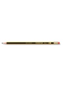 Μολύβι STAEDTLER Noris HB 2 με γόμα