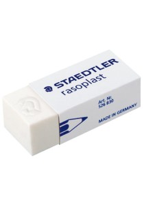 Staedtler Γόμα για Μολύβι Rasoplast B30 Λευκή