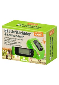 Ρολόι Expedition Natur 2 in 1 PEDOMETER &WRISTWATCH DISPLAY