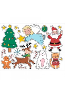 Σετ Αυτοκόλλητα Παραθυρου Glow In The Dark