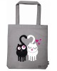 Ed The Cat in Love υφασμάτινη τσάντα