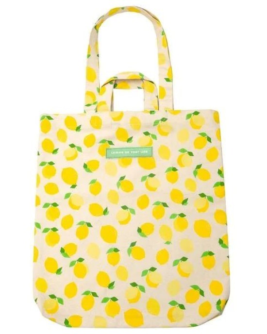 Υφασμάτινη τσάντα Lemons Allover
