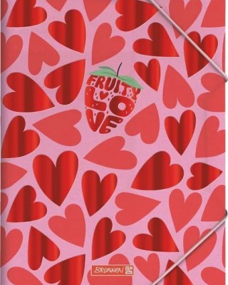 Fruity love φάκελος με λάστιχο Α4 pp