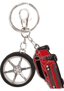 Fast Wheels μπρελόκ ρόδα + αυτοκίνητο