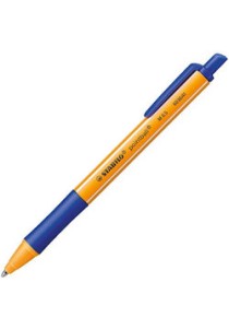 Stabilo Στυλό Rollerball Pointvisco 0.5mm Μπλε με καπάκι