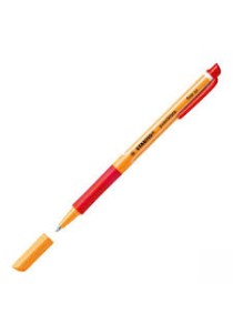 Stabilo Στυλό Rollerball Pointvisco 0.5mm Κόκκινο με καπάκι