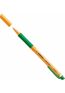 Stabilo Στυλό Rollerball Pointvisco 0.5mm Πράσινο με καπάκι