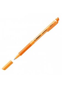 Stabilo Στυλό Rollerball Pointvisco 0.5mm πορτοκαλι με καπάκι