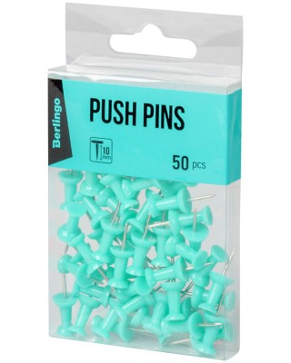 Berlingo Πινεζες Πινακα Ανακοινωσεων 50 Τμχ Σιέλ