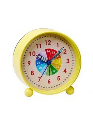 Εκπαιδευτικό ρολόι για παιδιά - Κίτρινο