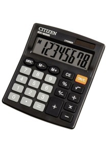 Αριθμομηχανή Citizen SDC-805NR Μαύρη 8 ψηφίων