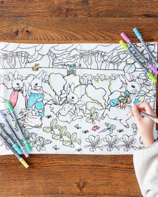 Σουπλά Χρωματισμού Eat Sleep Doodle Peter Rabbit