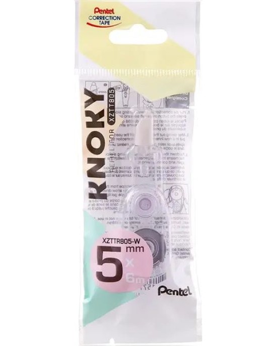 Ανταλλακτικό Διορθωτικής Ταινίας Pentel Knoky 5mmx6m