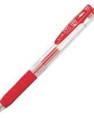 Zebra Sarasa Clip Gel Pen 0.5 Κόκκινο 