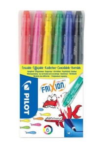 Σετ μαρκαδόροι που πλένονται Pilot FriXion - 6 χρώματα