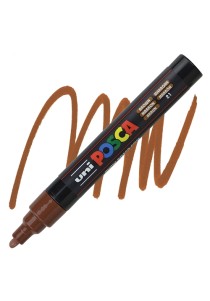 Μαρκαδόροι POSCA Uni - Καφέ