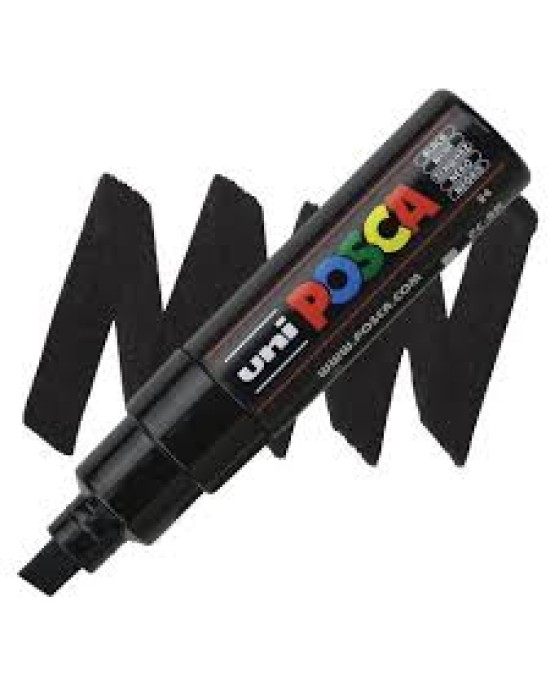 Posca Μαύρος Μαρκαδόρος Large 8mm