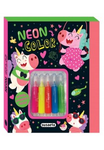 Βιβλίο ζωγραφικής - Neon color