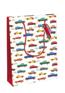Σακούλα δώρου 26.5*14*33εκ. - Cars