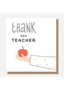 Κάρτα ευχών για τον δάσκαλο -α  Thank you teacher Κάρτα ευχών για τον δάσκαλο -α  Thank you teacher