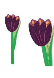 Σελιδοδείκτης Bookaroo- Purple Tulip