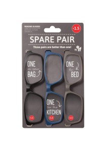 Γυαλιά Πρεσβυωπίας Σετ 3 Τεμ ΙF Spare Pair ''+1,5''  (Μπλε, Γκρι, Μαύρο)