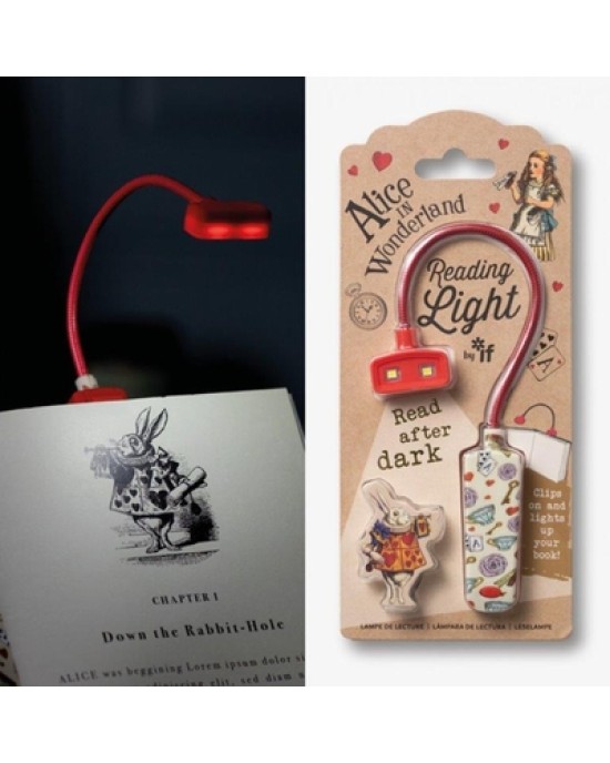 Φακός Βιβλίου If Alice in wonderland