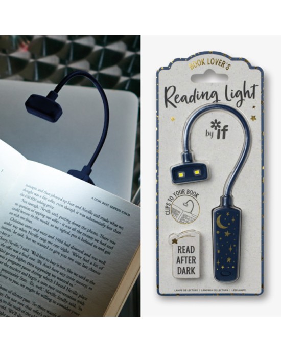 Φακός Βιβλίου If - Moon & Stars