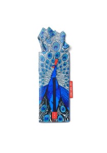 Θήκη γυαλιών με πανάκι Bookaroo- Peacock