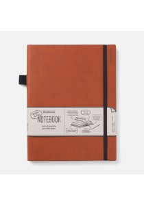 Σημειωματάριο Bookaroo - Brown