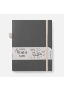 Σημειωματάριο Bookaroo - Charcoal