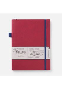 Σημειωματάριο Bookaroo - Dark Red