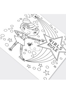 Βιβλίο ζωγραφικής Rachel Ellen Designs - Girls rule
