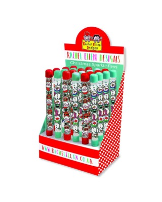 Στυλό Rachel Ellen Design - Christmas sparkling pen
