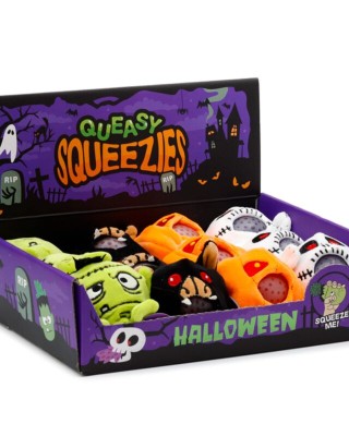 Squeezies Spooky Monster, Ghost, Bat, Pumpkin 