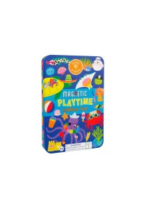 Floss & Rock Μαγνητικό Παιχνίδι Playtime Tin - Ocean 