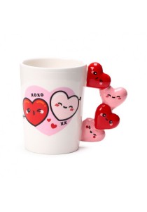 PUCKATOR ΚΟΥΠΑ ΚΕΡΑΜΙΚΗ 360ml HEART XOXO