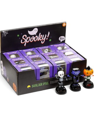 Φιγούρα Spooky Frankenstein, Skeleton & Pumpkin Head Solar Pal