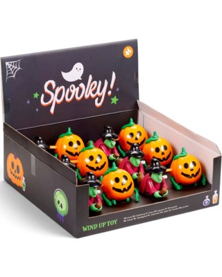 Spooky Witch & Pumpkin κουρδιστό παιχνίδι