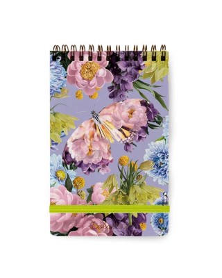Butterfly Top Spiral Reporter Notepad