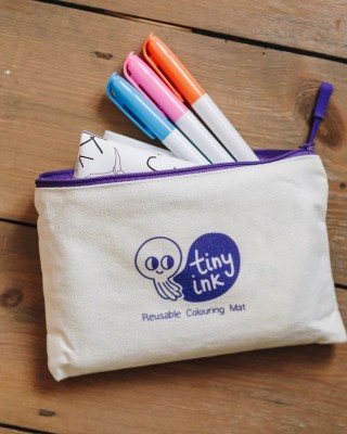 Tiny Ink Studio – Εκπαιδευτικό σουπλά σιλικόνης “Animal a-z”