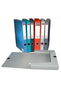 Κουτί Αρχειοθέτησης Πλαστικό PVC 3,7cm με Βέλκρο Μπλε