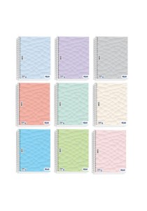 Τετράδιο σπιράλ Skag University Laminated Α4 - 4 θεμάτων σε διάφορα χρώματα