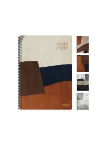 Τετράδιο σπιράλ Skag Wabi Sabi Β5 - 2 θεμάτων