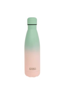 Θερμός ανοξείδωτος Polo 500ml - Ombre Mint & Pink