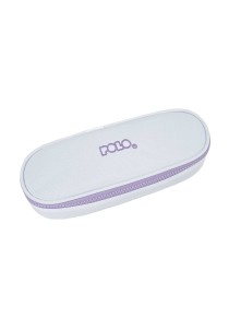 Κασετίνα Polo Box III - Λευκό & Λιλά